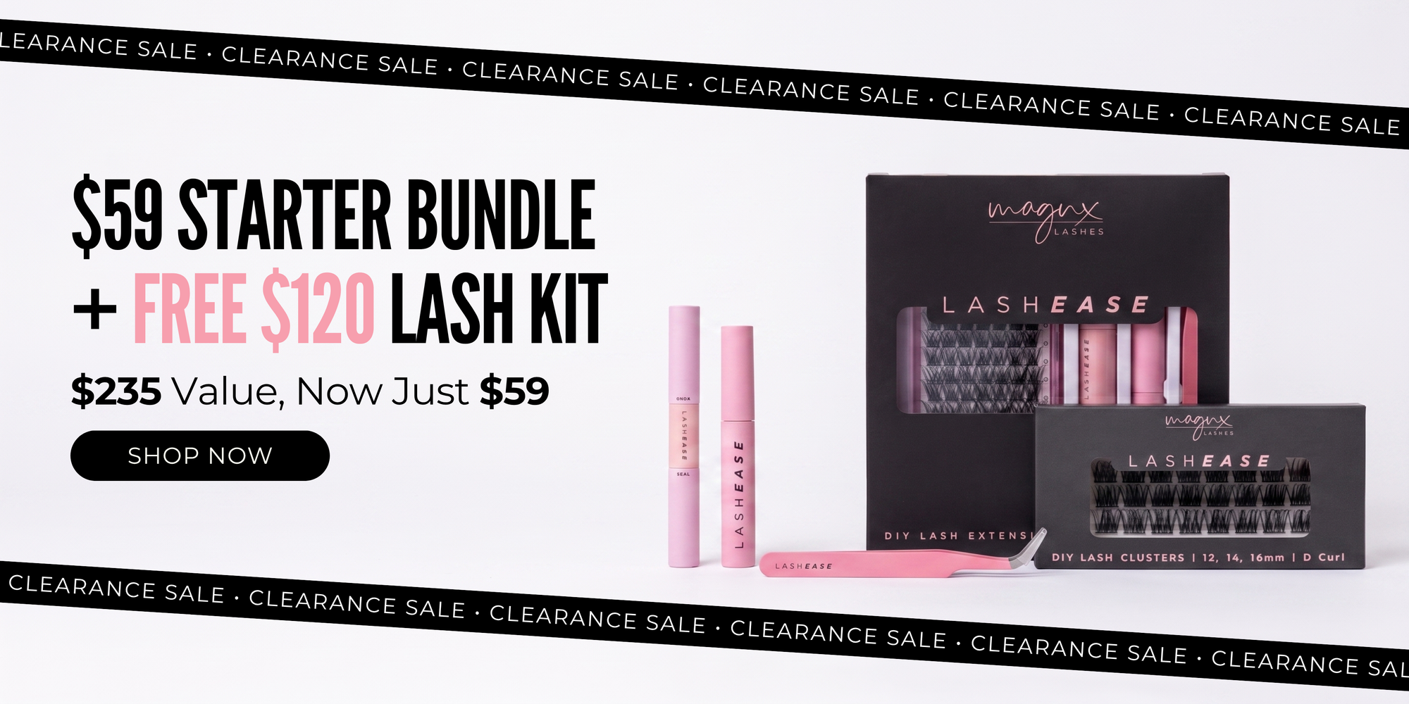 Lash Ease Ready Lash pre-glued cluster set, shop the collection